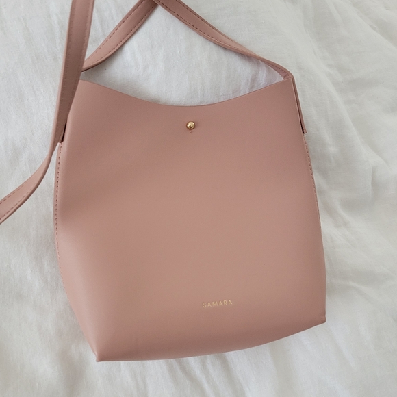 Samara Anthropologie Pink Crossbody Bag - Picture 2 of 11